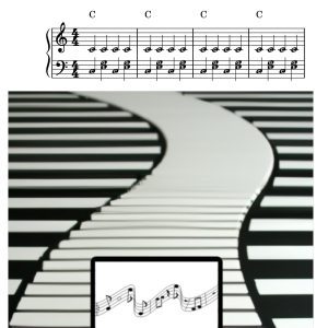 Broken chords exercise stage 3