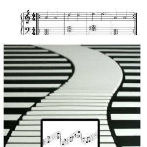 Block chord and melody exercise