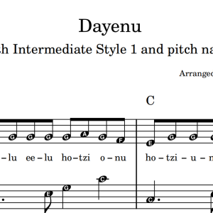 Dayenu – Level 6